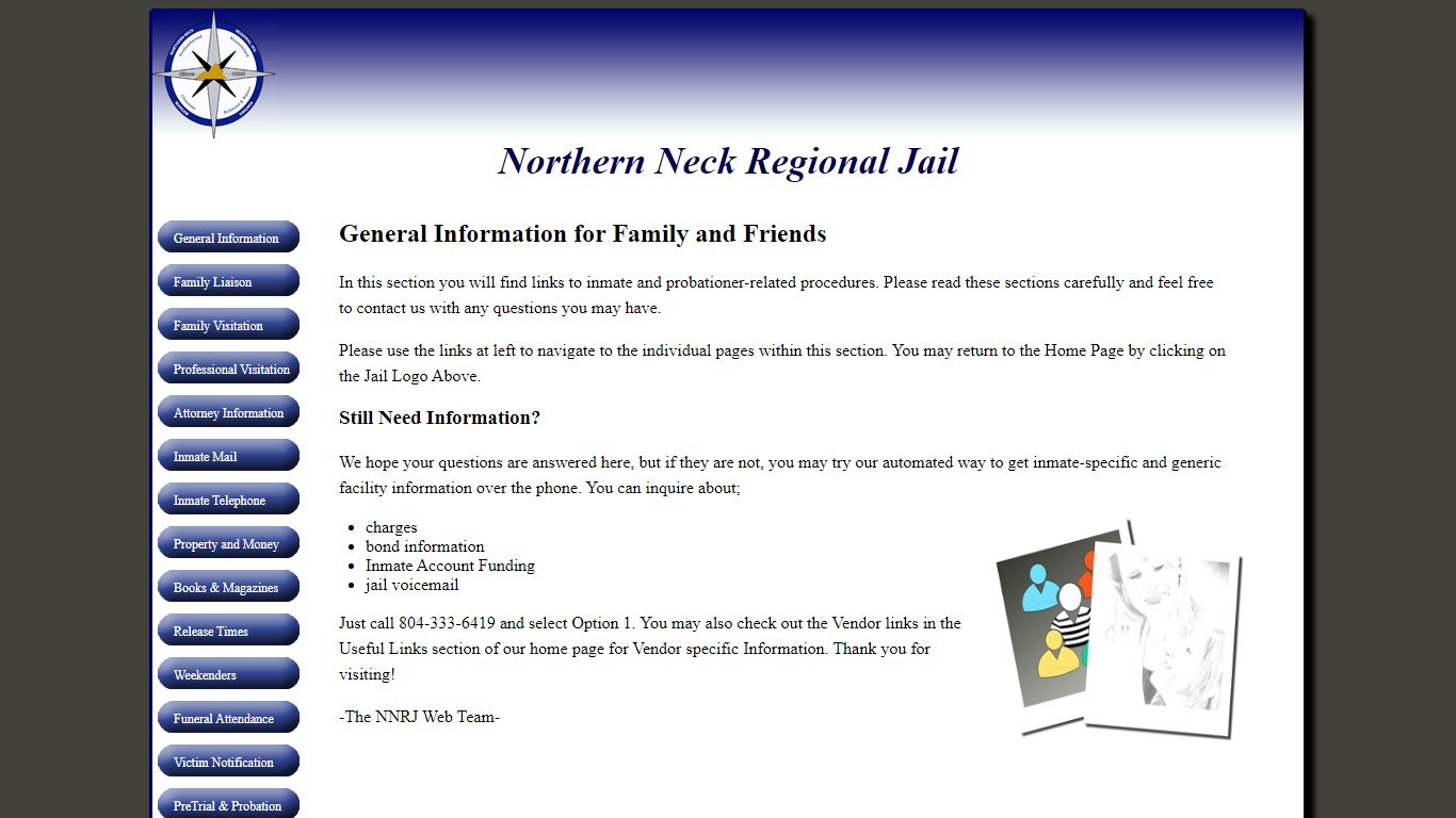 Inmate Information - nnrj.state.va.us